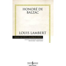 İş Bankası Kültür Yayınları Louis Lambert