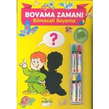 Parıltı Yayınları Boyama Zamanı: Bilmeceli Boyama