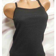 Shine Elagance Renkli Ip Askılı Rahat Esnek Kullanışlı Kadın Kaşkorse Atlet