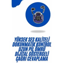 Uravas Store Kablosuz Dijital Göstergeli Powerbanklı Ios Android Uyumlu Kulaklık