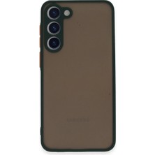 Buğz Samsung Galaxy S23 Plus Kılıf Montreal Silikon Kapak - Yeşil