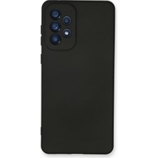 Buğz Samsung Galaxy A33 5g Kılıf Nano Içi Kadife Silikon - Siyah