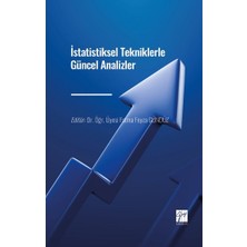Gazi Kitabevi Istatistiksel Tekniklerle Güncel Analizler
