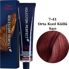 Koleston Perfect 60ML. 7-41 Orta Kızıl Küllü Sarı