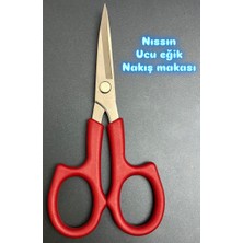 Nissin Nıssın Ucu Eğik Nakış Makası