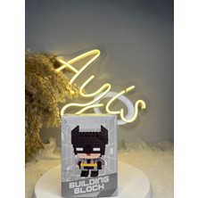 Ayis Aksesuar Batman Karakter Figür Oyuncak - 3D Yapboz Puzzle Yapı Oyuncak