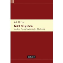 Doğu Batı Yayınları Tekil Düşünce