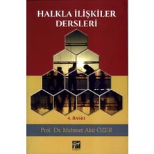 Gazi Kitabevi Halkla Ilişkiler Dersleri