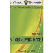 AkademiPress %1 Oranlı Vergi Modeli