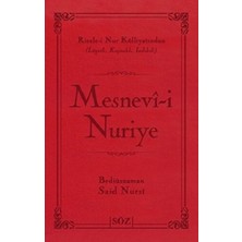 Söz Basım Yayın Mesnevi-I Nuriye (Çanta Boy)