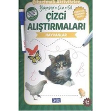 Parıltı Yayınları Çizgi Alıştırmaları - Hayvanlar