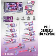 Uravas Store 096-17A Pi̇lli̇ Pembe Süpürge-Psf