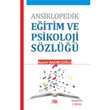 Anı Yayıncılık Ansiklopedik Eğitim ve Psikoloji Sözlüğü