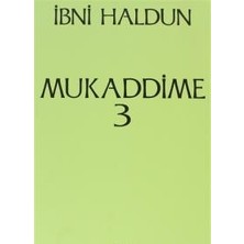 Onur Yayınları Mukaddime Cilt: 3