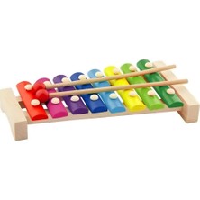 Uravas Store Kutuda Ahşap 8 Farklı Notalı Ksilofon