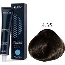 Indola Boya 60ML. 4-35 Kahve Altın Mahagoni