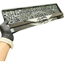 Wooddoom K.atatürk Imzalı Pleksi Plakalık Takmatik