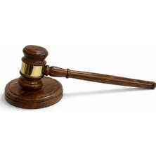 SHC4200 Pirinç Işlemeli Ahşap Hakim Tokmağı