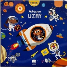 Uçan Fil Yayınları Hareketli Minikler: Muhteşem Uzay (Ciltli)