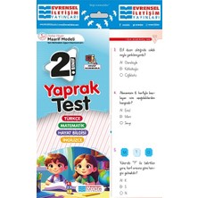 Evrensel İletişim Yayınları 2.sınıf Maarif Model Tüm Dersler Yaprak Test