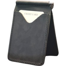 MAT DERİ Mat Deri Hakiki Deri Para Klipsli Cüzdan Ince Kartlık Erkek Cüzdan Hediyelik