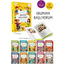 Bilgi Park 1. Sınıf Okumaya Başlıyorum Anetil 10 Kitap