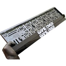 Wooddoom Game Over Yazılı Pleksi Plakalık Takmatik