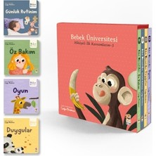 Sincap Kitap Bebek Üniversitesi - Hikayeli Ilk Kavramlarım 3 Çağrı Odabaşı 48 Sayfa Ciltli