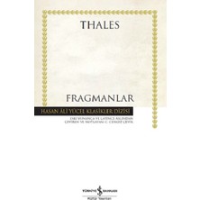 İş Bankası Kültür Yayınları Fragmanlar (Ciltli)