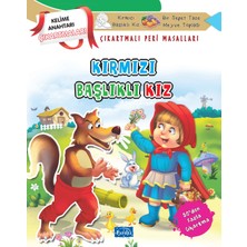 Parıltı Yayınları Kırmızı Başlıklı Kız - Çıkartmalı Peri Masalları
