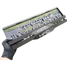 Wooddoom Had Yazılı Pleksi Plakalık Takmatik