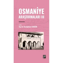 Gazi Kitabevi Osmaniye Araştırmaları Iıı