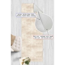 Pelura Halı Modern Dijital Baskılı Kaymaz Taban Yıkanabilir Dekoratif Yolluk Halı