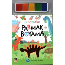 Net Çocuk Yayınları Parmak Boyama-Dinozorlar
