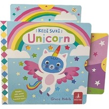 Büyülü Fener Yayınları Kedi Suki Unicorn (Hareketli Karton Kitap)