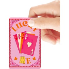 Huggy Craft Lucky Me - Şanslıyım Temalı Parlak Kredi/banka Kart Kaplama Sticker