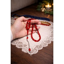 Plaka53 Shop 7*12 Kapsül Kesim Reçine Ateş Kehribar Tesbih