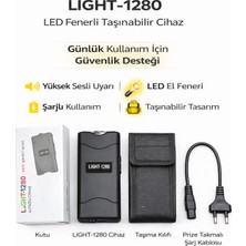 MF-1280 Şarjlı El Feneri Koruma Cihazı.