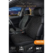 E-BİZ Oto Koltuk Kılıfı Tay Tüyü 4 Katmanlı Minder Tekli Ön – Terletmez,kaymaz,su Geçirmez,airbag Uyumlu