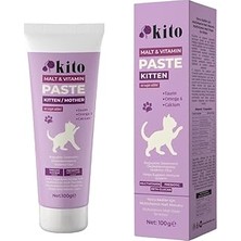 SHC4200 Yavru Kediler Için Tüy Yumağı Önleyici Multivitamin Malt Macunu 100G