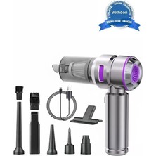 SHC4200 Üflemeli Şarjlı Araç Mini El Süpürgesi 20.000 Pa Emiş Güçlü 4ın1 Araba Süpürgesi HL-121