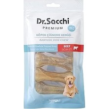 SHC4200 Dr.sacchi Sığır Etli Doğal Sığır Derisi Press Kemik Tahılsız Ödülü 3" 20-25 gr 5