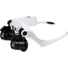 SHC4200 Kuyumcu,saat Onarım Için 10X15X20X25X Mercekli Gözlük BÜYÜTEÇ9892G3A