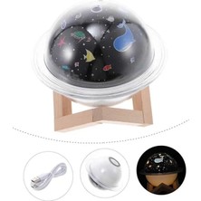 SHC4200 Ha Nemlendirici LED Işıklı Gece Lambası Yıldız Görünümlü Renk Değiştiren