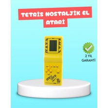 SHC4200 Taşınabilir El Aterisi Gameboy – Klasik Tetris Oyunu, Pil ile Çalışan Mini El Konsolu