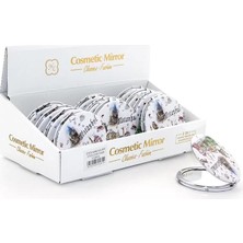 SHC4200 Taşlı Istanbul Tasarımı El Aynası Ince ALK2921