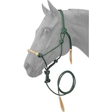 SHC4200 Tough 1 Reithalfter Aus Rohleder Mit Leine