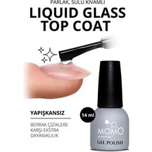 Momo Liquid Glass Top Coat 14ML.