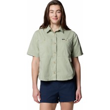 Columbia Brea Falls Woven Kadın Kısa Kollu Gömlek