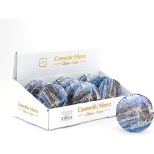 SHC4200 Taşlı Istanbul Tasarımı El Aynası Ince ALK2920